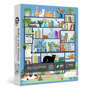 Inky Cat Stamts puzzle puzzle 1000 pezzi